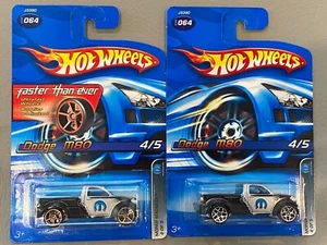 2006 Hot Wheels Dodge M80 Blue Card #064 Wheel Variation FTE - Picture 1 of 4