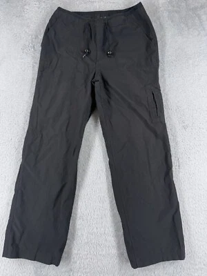 Xhilaration Pants Womens 9 Black Cargo Cotton Nylon Blend Staight Leg 28x27 Hike - Image 1 of 4