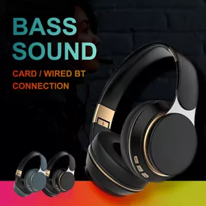 Cuffie Bluetooth wireless cuffie cancellazione rumore musica bassi sportivi auricolari - Foto 1 di 25