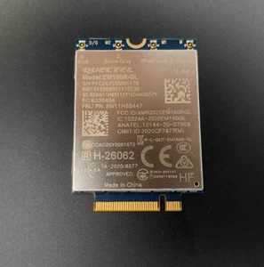 Lenovo ThinkPad X1Carbon 12th P16v Gen2 4G module EM160R-GL 5W11H85447 - Picture 1 of 2