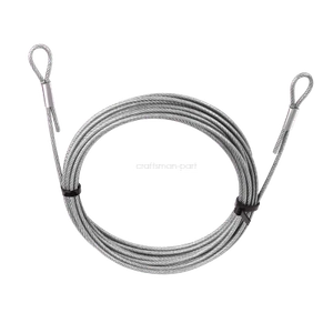 11.75 ft Skeleton Part U Replacement Tether Cable Guy Wire For Coated Home Depot - Picture 1 of 10