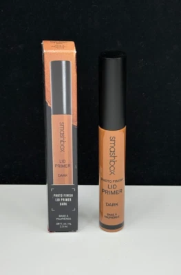 Smashbox Photo Finish Lid Primer #Dark Eye Primer 0.08 oz/2.5ml New In Box - Image 1 of 4