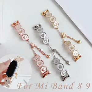 Elegante correa brazalete de joyería Sea Shell para mujer correa Xiaomi 9 8 correa de reloj correa - Imagen 1 de 21