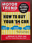 Motor Trend Magazine Cars April 1954 Annual Buyers Guide Regular Ethyl Gas