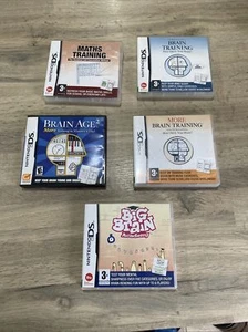Nintendo DS Spiele gemischt Konvolut Restposten X5 Spiele - mit Hüllen Schnäppchenpaket - Bild 1 von 7