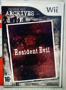RESIDENT EVIL ARCHIVES: RESIDENT EVIL NINTENDO WII HORROR ITALIENISCHE AUSGABE GUT - Bild 1 von 4