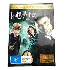 Harry Potter And The Order Of The Phoenix DVD Steelbook Rare OOP Like New A8 - Picture 1 of 9