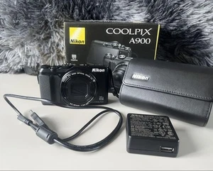 Excellent Nikon COOLPIX A900 20.0MP Digital Camera Black Box - Picture 1 of 8