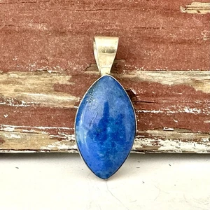 Jay King DTR Sterling Silver 925 Lapis Pendant Southwest Desert Rose Trading - Picture 1 of 11