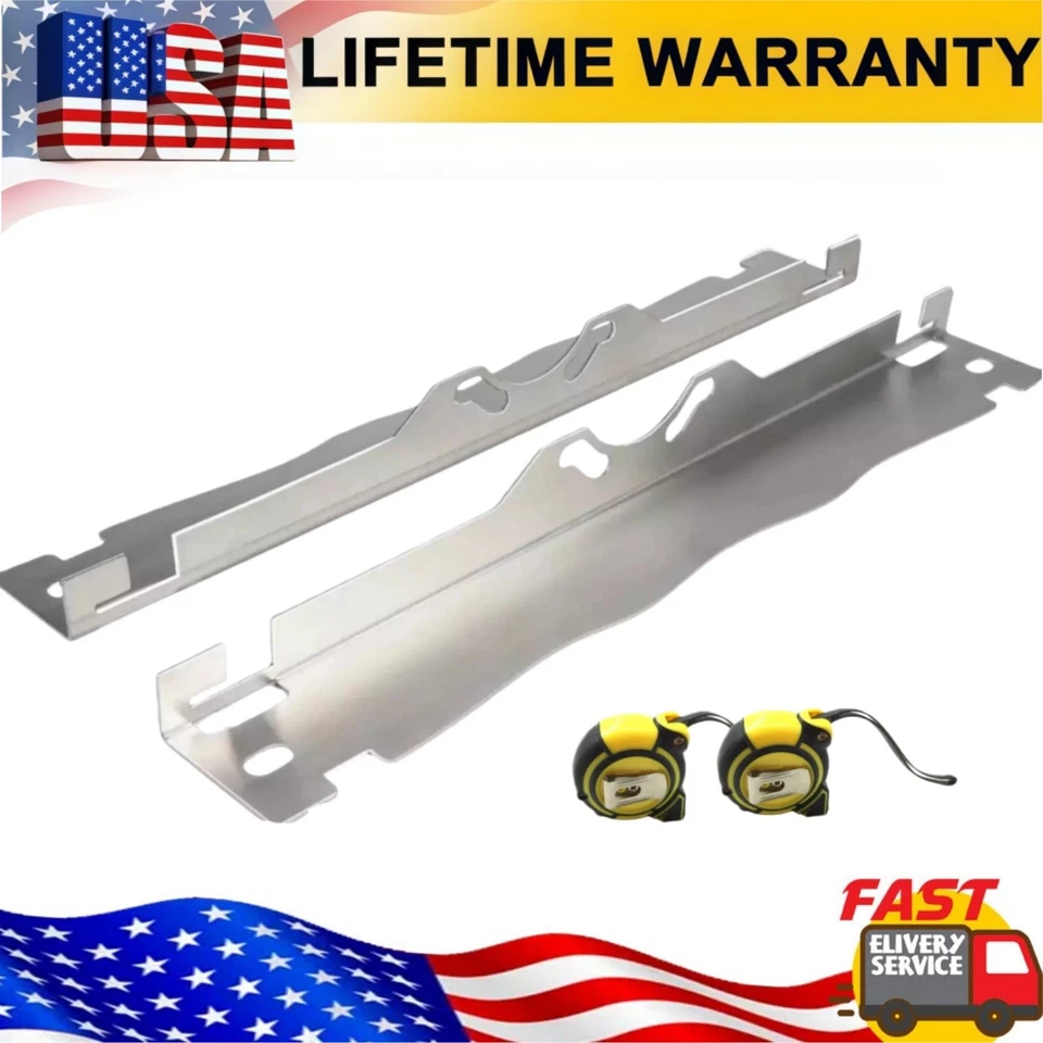 Toe Alignment Tool Plates With 2 Tape Measures, Car Wheel Alignment Gauge Set Foto 1 de 4
