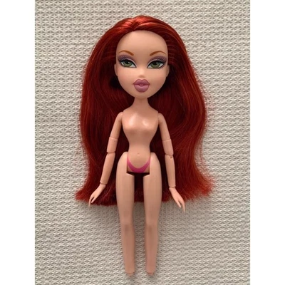 Rare Vintage Bratz Mean Girls Cady Red Long Hair Collectible Toy Ornament - Image 1 of 4