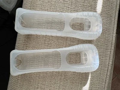 Funda protectora de silicona Two Nintendo Wii RVL-027 Wii Motion Plus, transparente OEM Foto 1 de 4