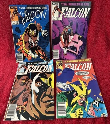 The Falcon 1 - 4 Complete Limited Series newstand Marvel Comics 1983 - Image 1 of 4