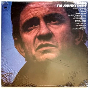 BRAND NEW SEALED JOHNNY CASH "HELLO, I'M JOHNNY CASH" COLUMBIA RECORDS VINYL LP - Picture 1 of 2