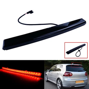 Black Third LED High Level Brake Stop Light For VW Golf MK5 GTI Passat Polo MK4 - Picture 1 of 12