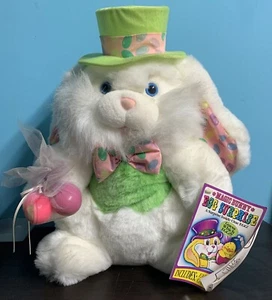 DANDEE Easter Bunny TB Trading Company Green Top Hat Pastel stuffed animal - Picture 1 of 10