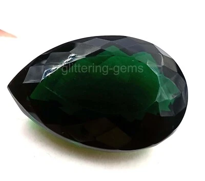 Green Moldavite Pear Cut 167.65 Ct IGL Certified Loose Gemstone 5MSG - Image 1 of 4