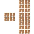 40 Pcs Wood Pulp Cotton Rag Scrub Sponges For Dishes Scrubber