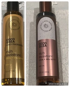 Bath & Body Works Coco Shea Butter Rich Moisture Massage Body Oil 6.3 oz Coconut - Picture 1 of 9
