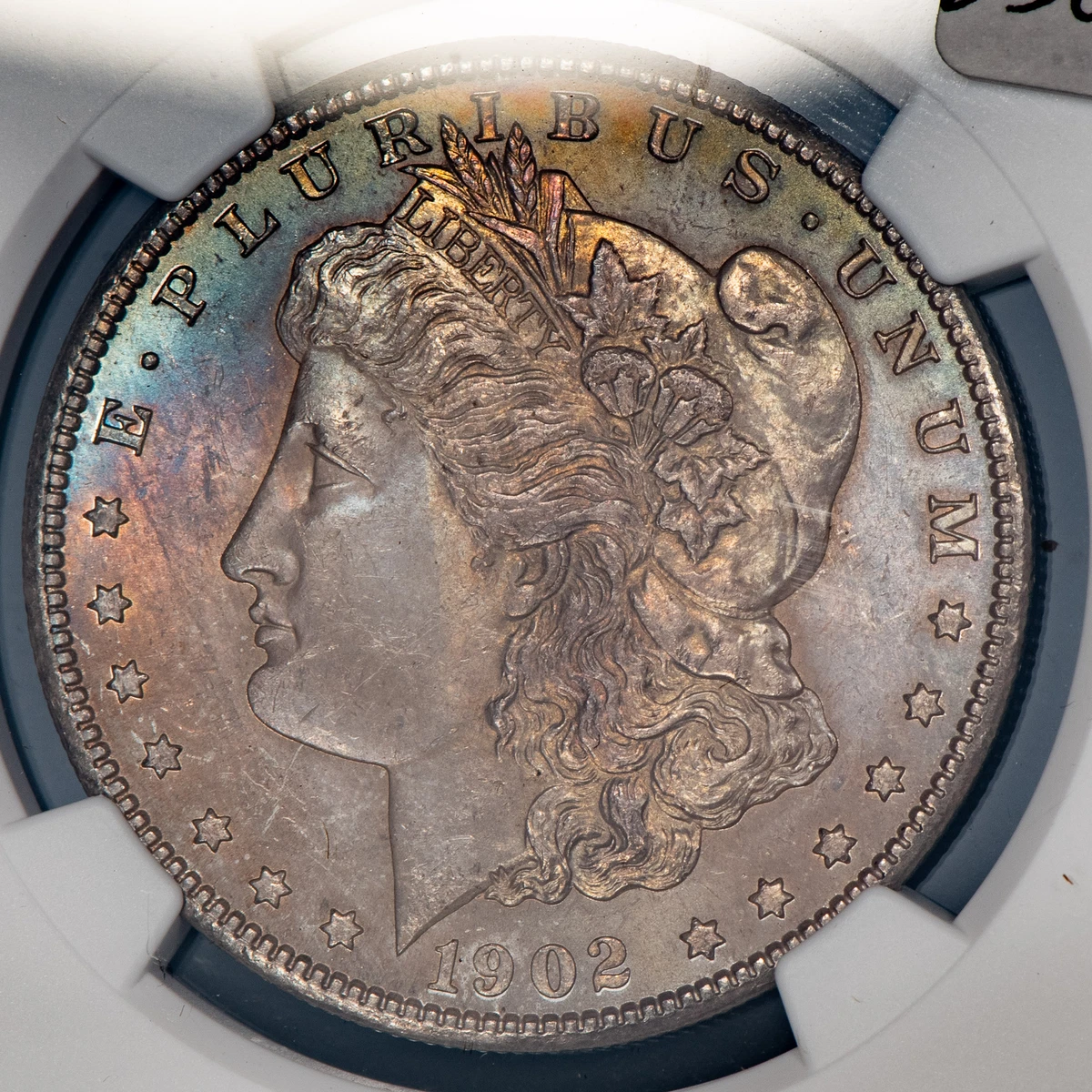 1902 MS 63 Graded Morgan Dollars for sale | eBay