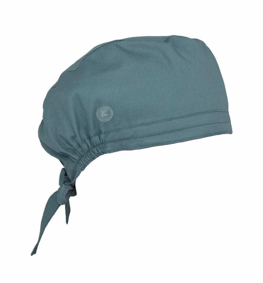 Surgical Cap Scrub Hat with Buttons - Image 1 of 1