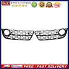 Front Bumper Fog Light Grille Cover Replacement Honeycomb Mesh Grill Left Right