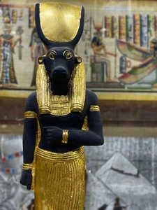 Egyptian Goddess Hathor, Goddess Hathor with cow face form, Goddess of solar - Picture 1 of 10