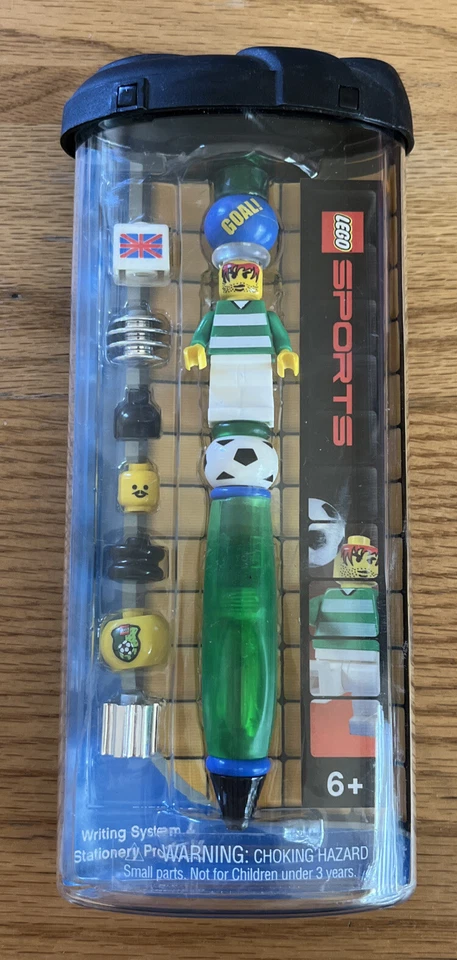 LEGO Sports Pen English Soccer #1550 Includes Mini-Figure 2003 FACTORY SEALED - Image 1 of 2