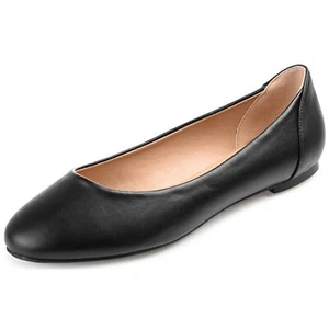 Journee Collection Kavn Comfort Insole Narrow Width Slip On Round Toe Ballet - Picture 1 of 6
