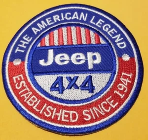 The American Legend 4 X 4 Embroidered Patch approx. 3.5" - Picture 1 of 2