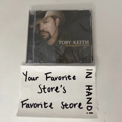 TOBY KEITH 35 BIGGEST HITS CD 35 Track 2 Disc Set - Brand New Sealed in Plastic! - Image 1 of 4