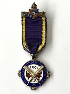Independent Order Of Oddfellows Manchester Unity Silver Masonic Medal Bham 1959 - Picture 1 of 12