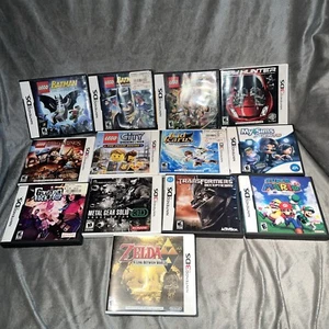 Lot of 13 Nintendo DS Game Cases Inserts And Manuals No Games - Picture 1 of 21