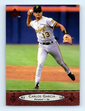 1996 Upper Deck Carlos Garcia Pittsburgh Pirates #179