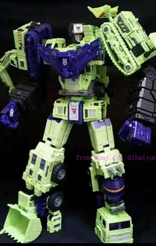 Toyworld Tw-C07 Original Color Constructor Devastator 6pcs Box Action Figure Cover