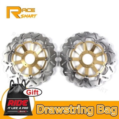 Rotores de disco de freno delanteros flotantes para Honda CB1284 CB1300 1999 2000 CB 1284 1300 Foto 1 de 4