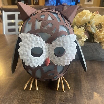 Owl Garden Indoor Outdoor Metal Decoration - Image 1 of 4