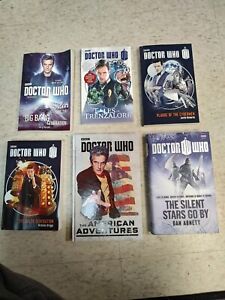 6 Doctor Who novels/books. Used and read.