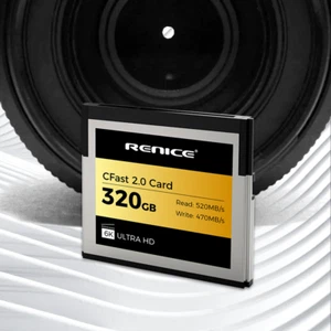 CFast 2.0 Renice 320G for Professional Camera Photographer for RED KOMODO 6K - Picture 1 of 8