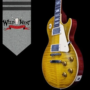 Gibson Custom Shop 1959 Les Paul Standard Reissue VOS Green Lemon Fade 8.50 LBS - Picture 1 of 14