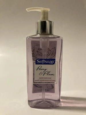 SOFTSOAP Peony & Plum Decor Collection 10 Oz. Pump Liquid Hand Soap NEW - Image 1 of 4