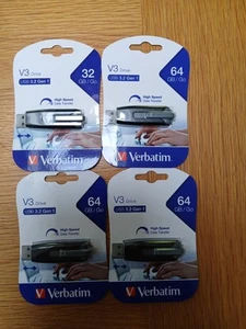 Verbatim V3 Drive USB 3.2 Bundle Brand New! - Afbeelding 1 van 2