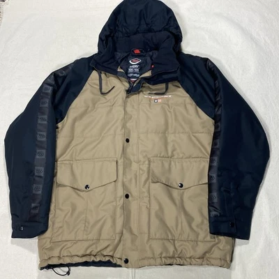 686 Blend Insulated Snowboard Jacket XL Khaki Colorblock NWOT - Image 1 of 4