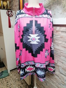 Etno Pulli Pullover Damen Pink Gr.L - Bild 1 von 5
