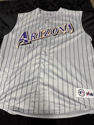 Curt Schilling Signed Arizona D'Backs Jersey JSA - Image 1 of 2