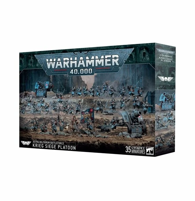Warhammer 40K Astra Militarum Battleforce: War Siege Pelotón ¡NUEVO EN CAJA! Foto 1 de 1