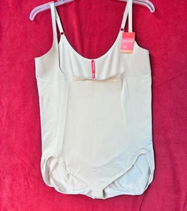 Spanx Panty Bodysuit Beige 10129P Beige NWT Size 3X - Picture 1 of 8