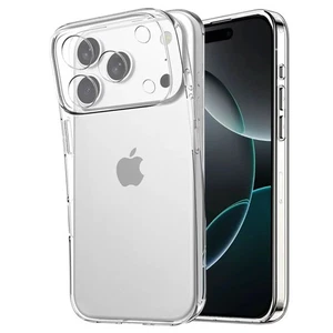 Custodia telefono per iPhone 17 Pro Max 17 Air, Pro Max Plus Mini silicone trasparente - Foto 1 di 7