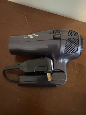 Secador de pelo Conair 1875 Cord Keeper púrpura probado y funciona Foto 1 de 4