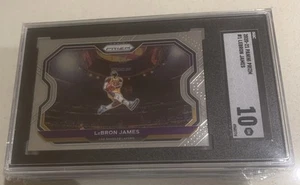 2020-21 Panini Prizm, LeBron James, SGC 10 Gem - Picture 1 of 2